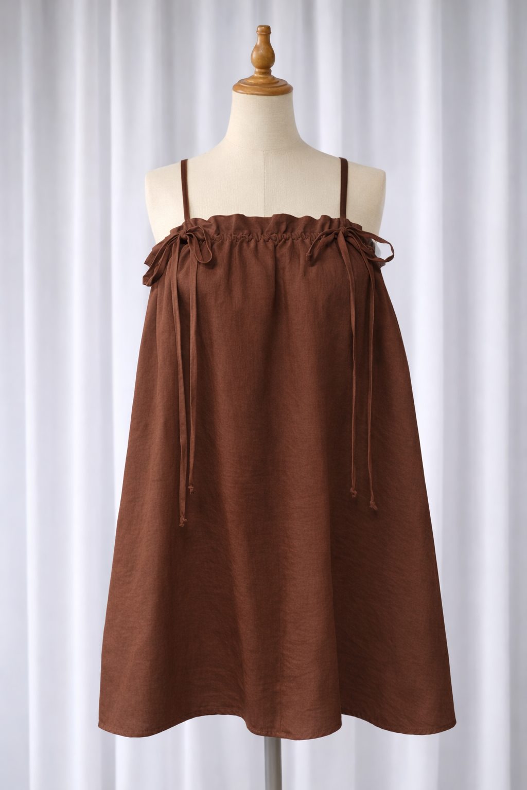 Made to Order, Loose Linen Mini Dress