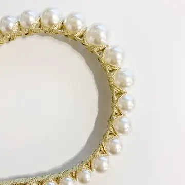 Emma Pearl Statement Headband