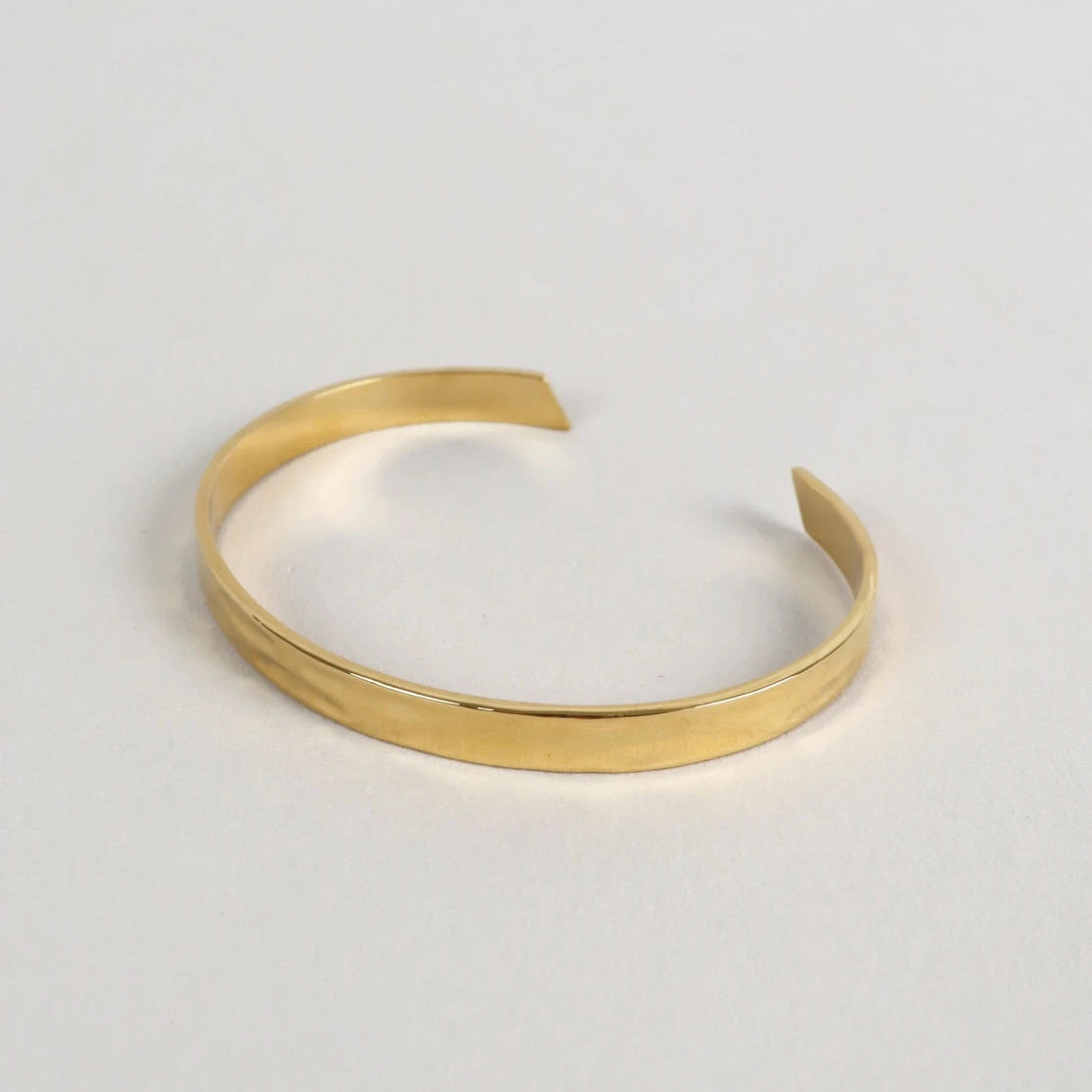Open Cuff 18K Gold Plated Bangle